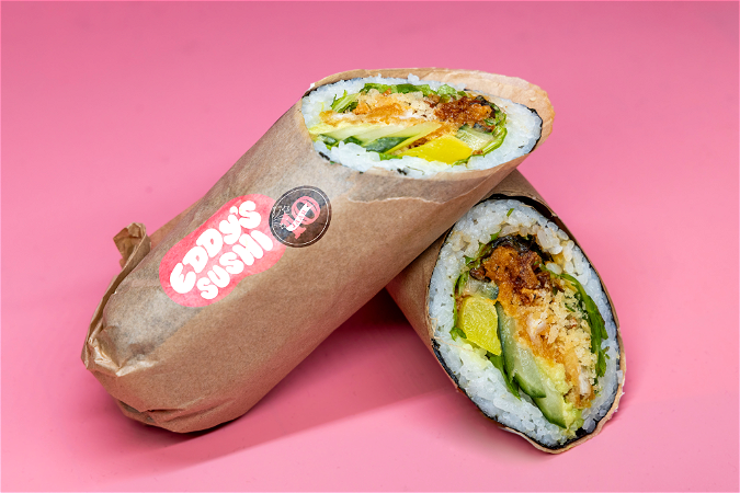 Sushi Burrito Chicken Halal