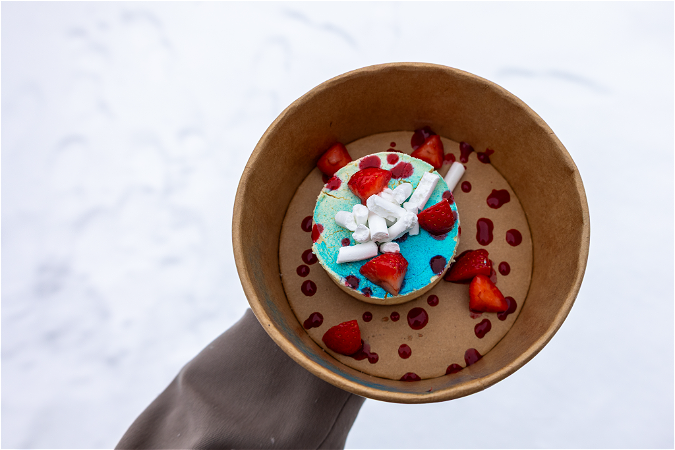 Snowflake Cheesecake