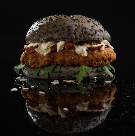 The South side chicken truffel burger