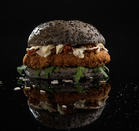 The South side chicken truffel burger