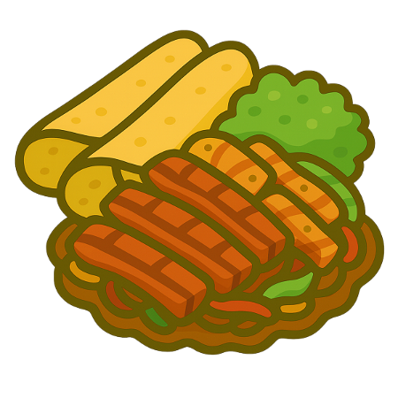 Fajita Veganos Al Pastor