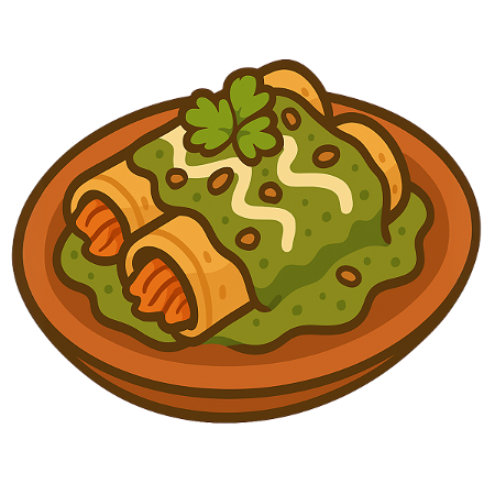 Enchiladas de Pollo