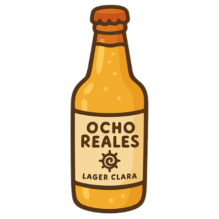 Ocho Reales – Lager Clara