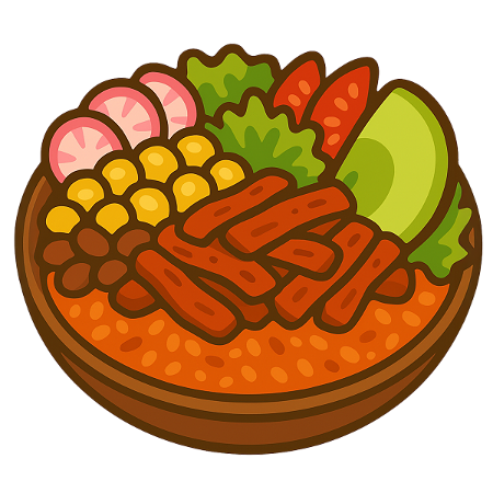 Burrito Bowl Vegan Al Pastor