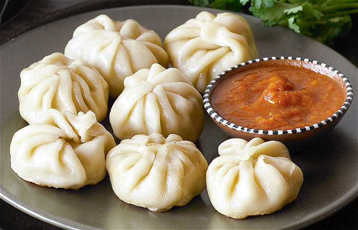Chicken chilly Momo