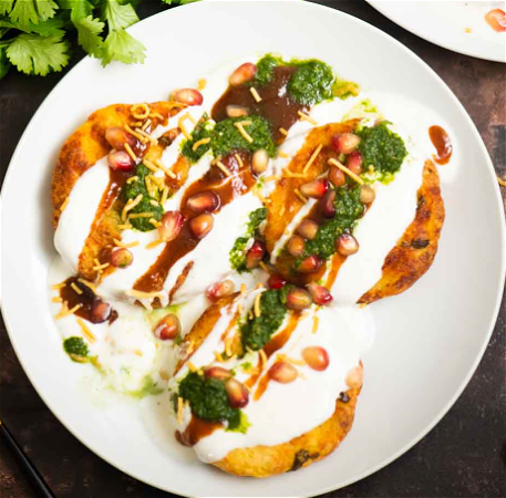 Aloo Tikki Chaat