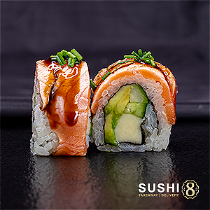 8st. Cheese Salmon Roll