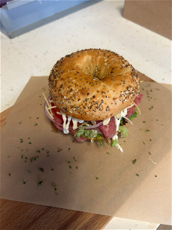 Bagel Carpaccio