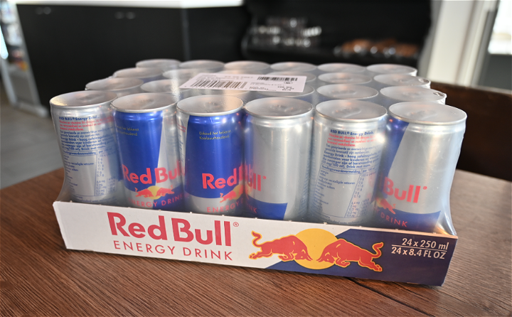 Red Bull Energy Drink tray