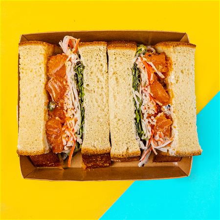 The Salmon Hawaiien Sandwich