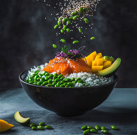 Stel je eigen Poké bowl samen