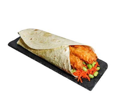 Shrimp burrito
