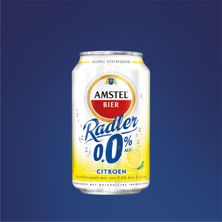 Amstel Radler 0.0% blikje 330ml