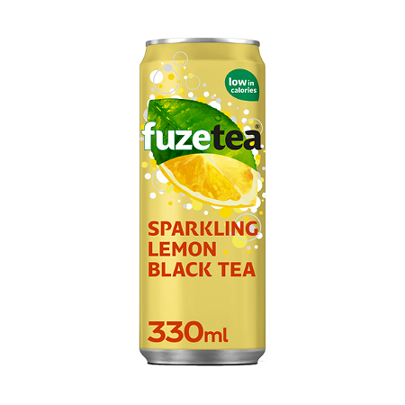 Fuze Tea Sparkling 25cl blik