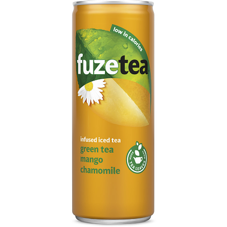 Fuze Tea Mango Kamille 25cl blik