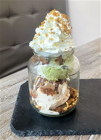 Nutty Pistache Sundae