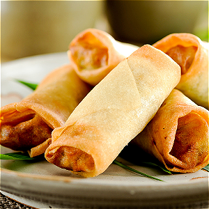 Vegetarisch spring roll