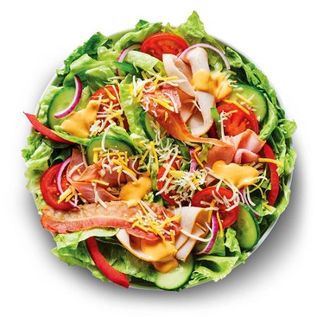 Subway Melt salade