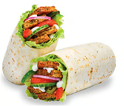 Wrap Spicy Vegan Patty