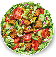 Salade Spicy Vegan Patty
