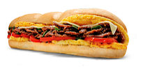 30cm Steak Egg & Cheese