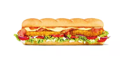 30cm Sweet Chili Breaded Chicken & Bacon Menu
