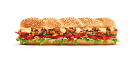 30cm Legendary Teriyaki Menu