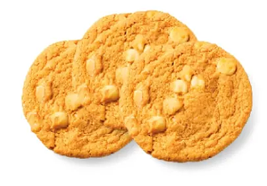 3 Cookies White Chocolate Macademia Nut