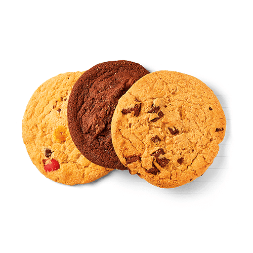 3 cookies