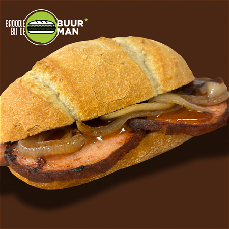 Warme winterse grillworst