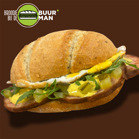 Warme grillworst de luxe