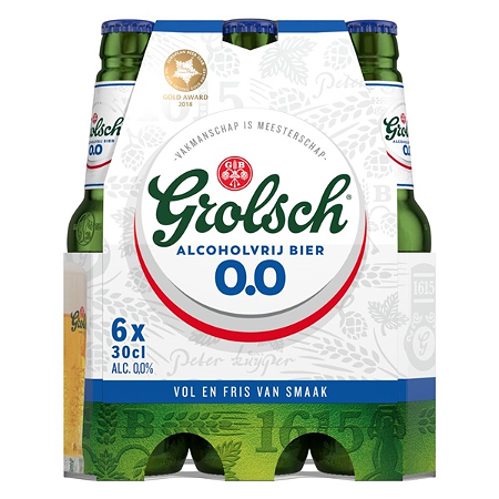 Grolsch bier 0.300ml 6 stuks