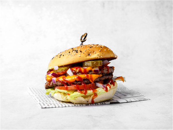 Double cheeseburger