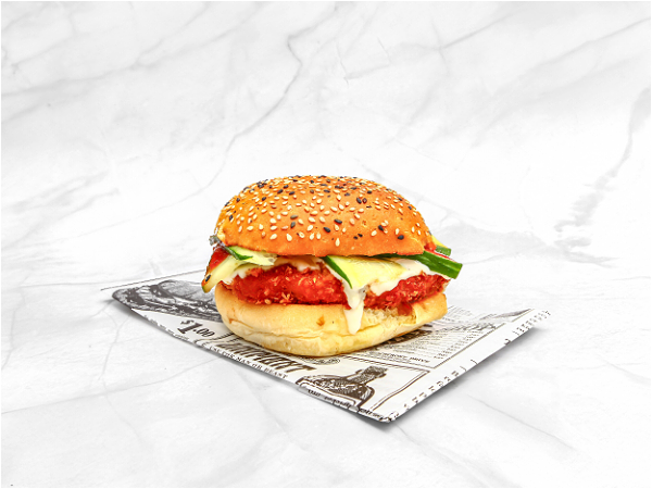 Louisiana shrimp burger