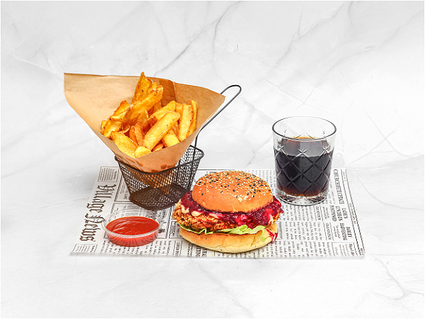 Red root burger menu