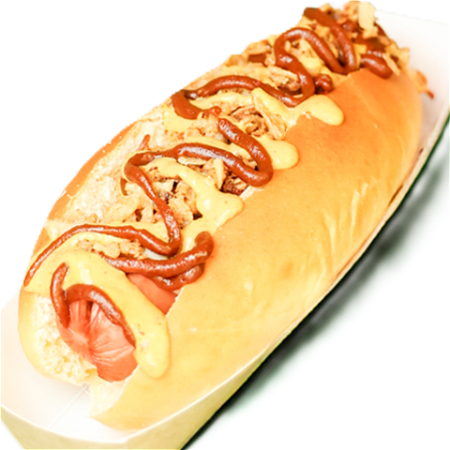 Hotdog 'n Peanut Sauce