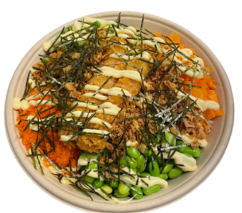 Ebi tempura bowl