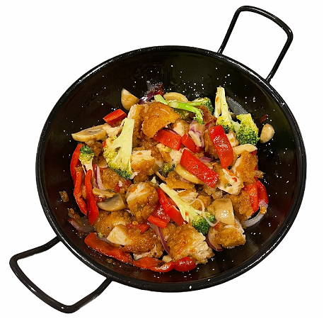 Spicy chicken wok menu
