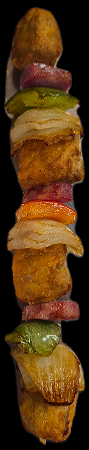 Shaslick + saus
