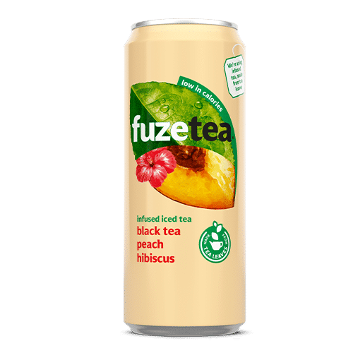 Fuze Tea Black Tea Peach Hibiscus 330ml