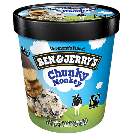 Ben & Jerry's Chunky Monkey 465ml