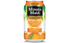 Blikje Minute mate Jus Orange