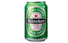 Blikje Heineken bier