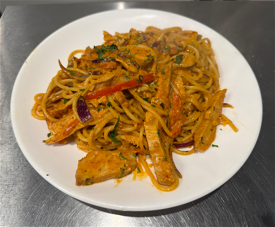 Pasta Pollo e pepperoni   