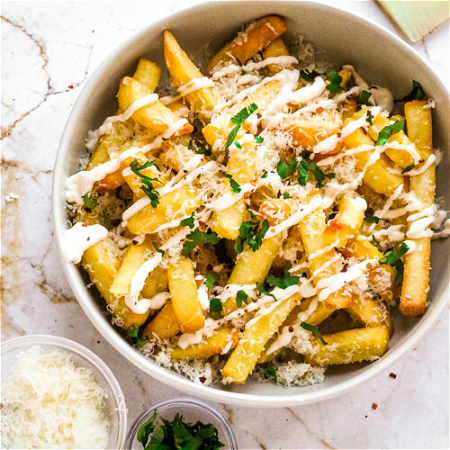 • NEW • LOADED FRIES PARMESAN TRUFFLE