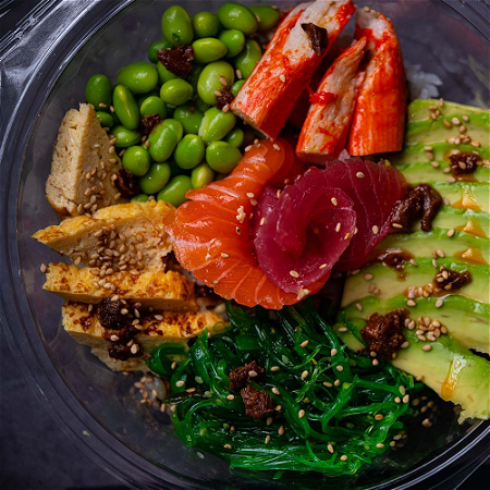 POKE BOWL TUNA & SALMON 