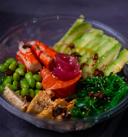 TUNA & SALMON POKE BOWL