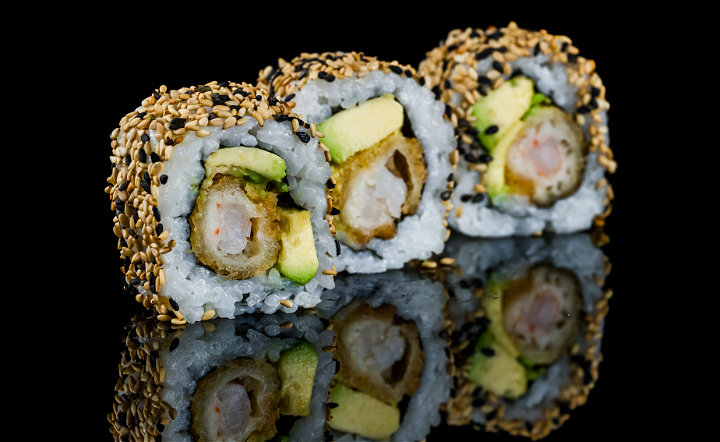 Ebi fry roll