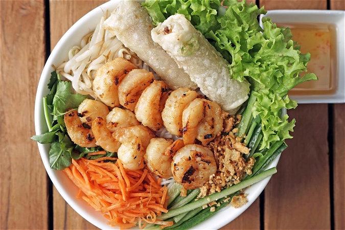 BUN TOM - Shrimp Salad Bowl