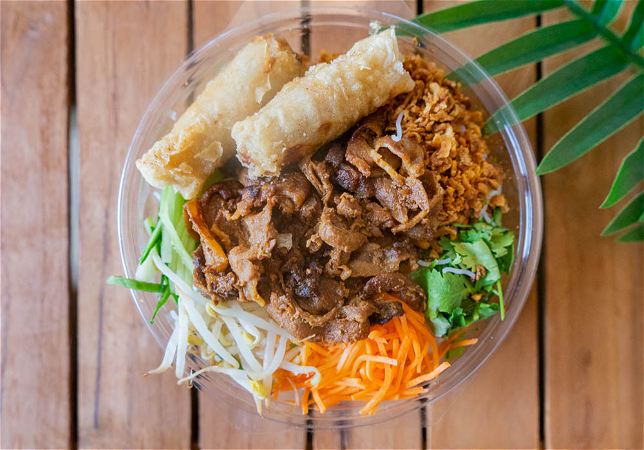 Bun Thit Nuong | Bacon Salad Bowl